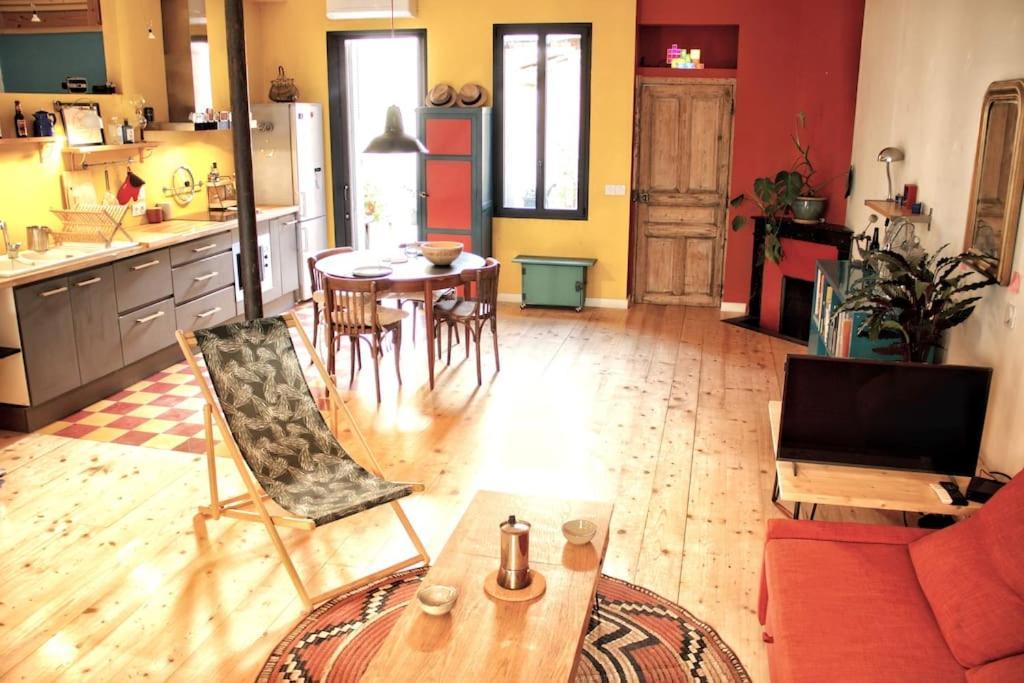 Artistic Loft, Downtown Montpellier, Wifi Apartment ภายนอก รูปภาพ