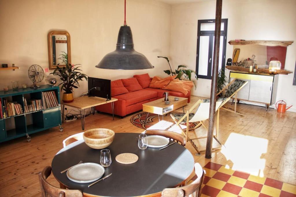 Artistic Loft, Downtown Montpellier, Wifi Apartment ภายนอก รูปภาพ